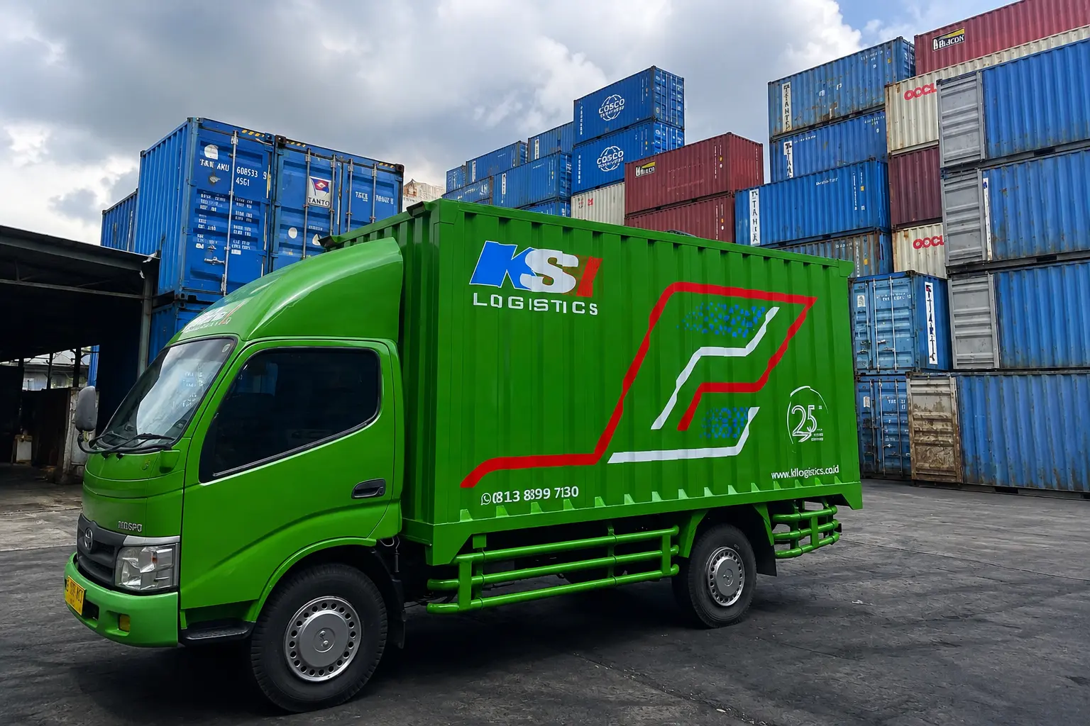 armada truk ekspedisi medan cilacap