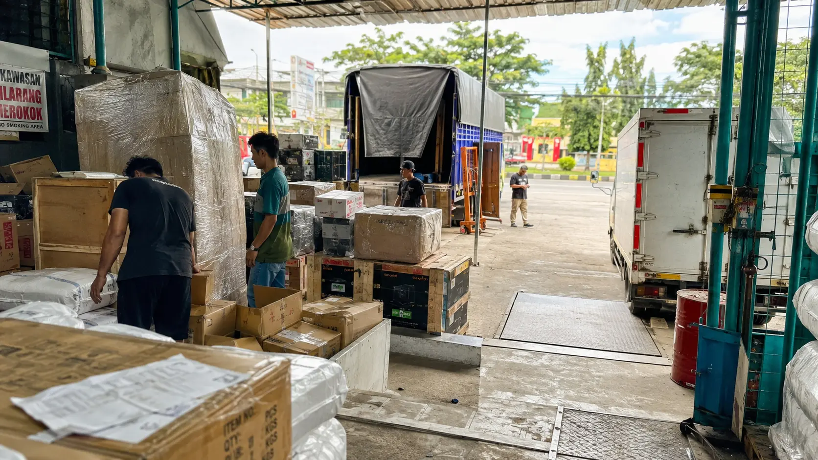 gudang medan cargo