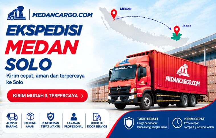 Jasa Ekspedisi Medan Solo