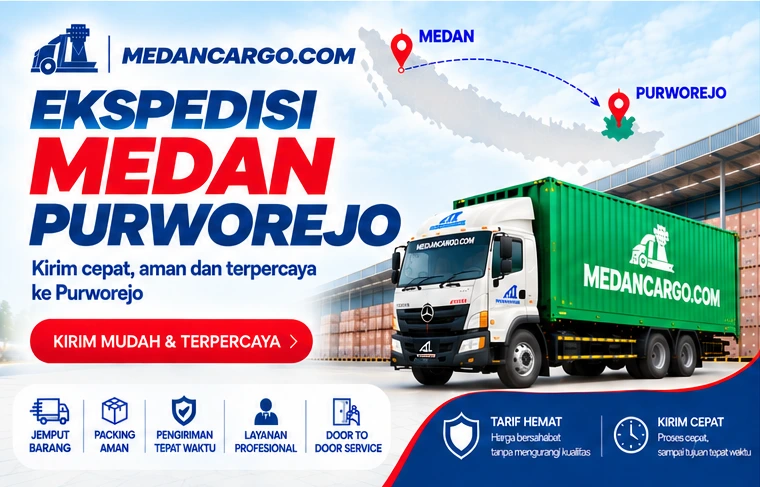 ekspedisi medan purworejo