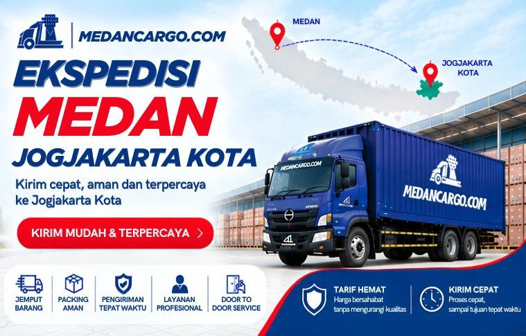 Ekspedisi Medan Jogjakarta Kota
